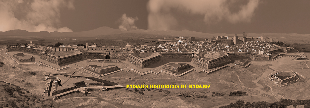 badajoz 1811 desde cerro de las mayas