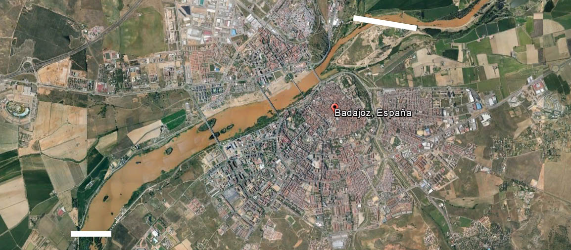 plano del rio guadiana