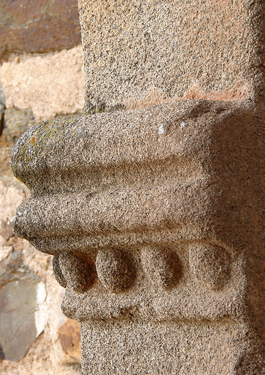 detalle del castillo